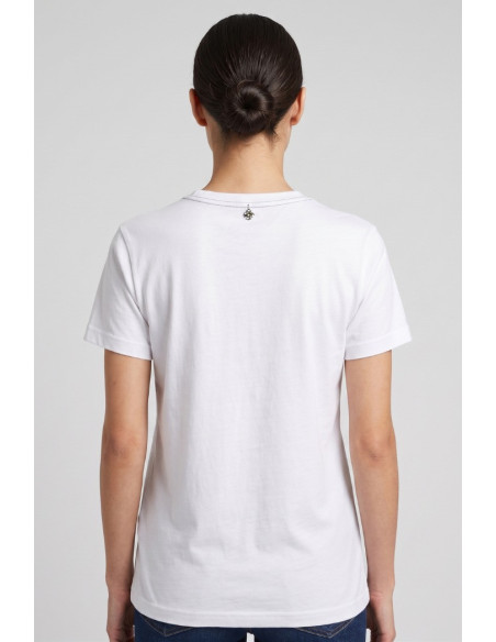 Fresh Flower t-shirt over in cotone FD573 [2821b7aa]