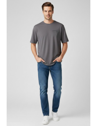 Patriot t-shirt over in jersey di cotone con stampa fronte retro pm5f2wmu53 [c657e67f]