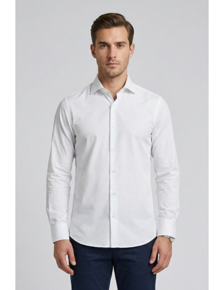 Paul Matthew camicia custom fit in tessuto no-stiro CI2-2702 [308a5f0c]