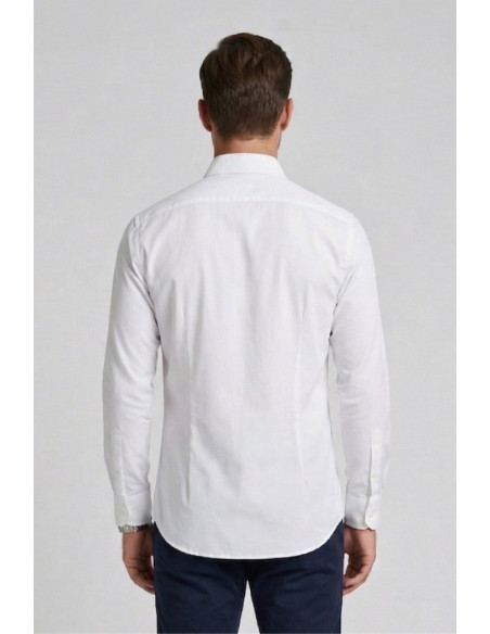 Paul Matthew camicia custom fit in tessuto no-stiro CI2-2702 [e9ac1c01]