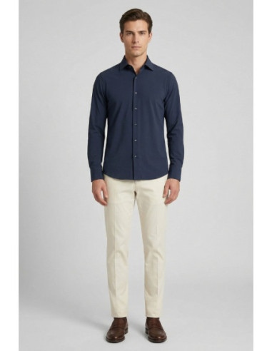 Paul Matthew camicia custom fit in tessuto no-stiro CI2-2702 [c5af6703]