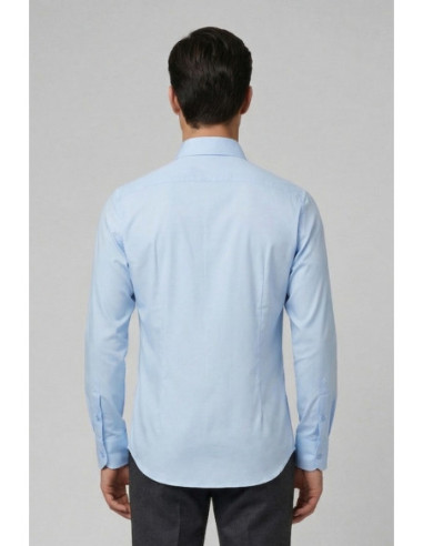 Paul Matthew camicia custom fit in tessuto no-stiro CI2-2702 [7ae0d6d4]