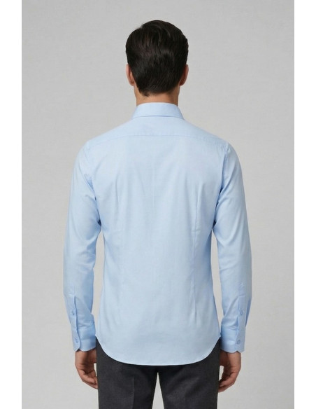 Paul Matthew camicia custom fit in tessuto no-stiro CI2-2702 [7ae0d6d4]