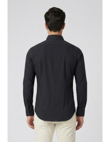 Paul Matthew camicia custom fit in tessuto no-stiro CI2-2702 [c2aea48d]