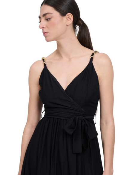 Influencer abito con scollo ad incrocio 03X565 [5aec2129]