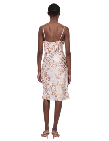 Influencer abito midi con stampa animalieur 03X581 [8387d5b6]