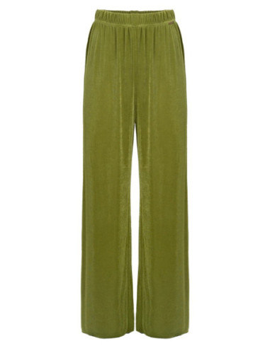 Influencer pantalone in crepe con elastico in vita 03Y134 [6109fb8c]