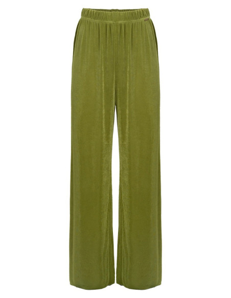 Influencer pantalone in crepe con elastico in vita 03Y134 [6109fb8c]