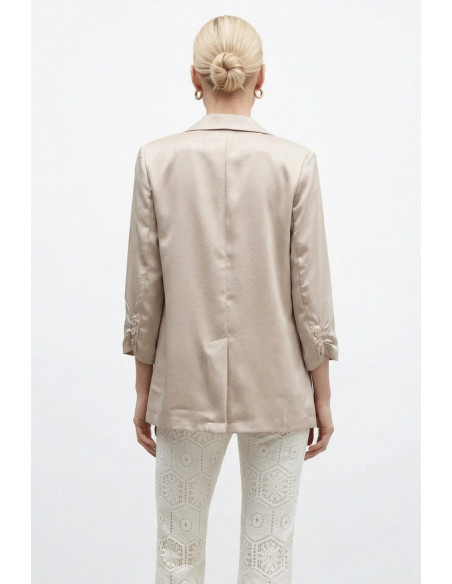 Influencer blazer con maniche a 3/4 05Y163 [794bd88d]