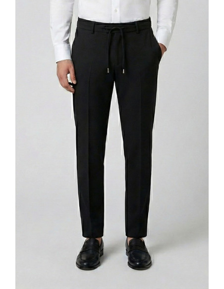 Moro pantalaccio in misto viscosa punto milano MIP2624 [05856d76]