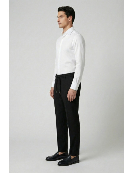 Moro pantalaccio in misto viscosa punto milano MIP2624 [dca32e7b]