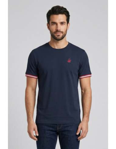Beverly Hills Polo Club t-shirt in jersey di cotone TS416073 [87a2b616]