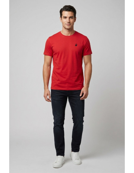 Beverly Hills Polo Club t-shirt in jersey di cotone TS41740 [c268cbce]