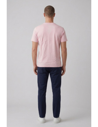 Blauer t-shirt in cotone Faxon 26SBLUH02284-007480 [427179ce]