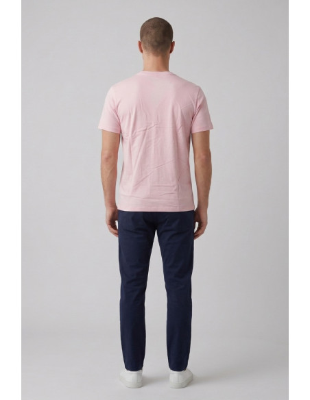 Blauer t-shirt in cotone Faxon 26SBLUH02284-007480 [427179ce]