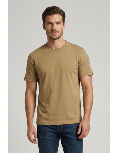 Blauer t-shirt in cotone Hanson 26SBLUH02068-007439 [5bfe5806]