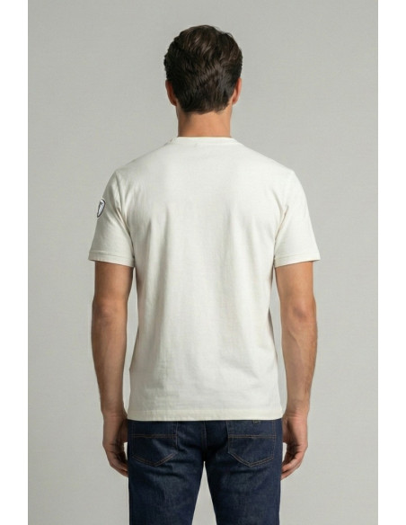 Blauer t-shirt in cotone Hanson 26SBLUH02068-007439 [6a9bddcb]