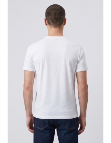 Blauer t-shirt in cotone Chamberlain 26SBLUH02286-007480 [01261ce9]