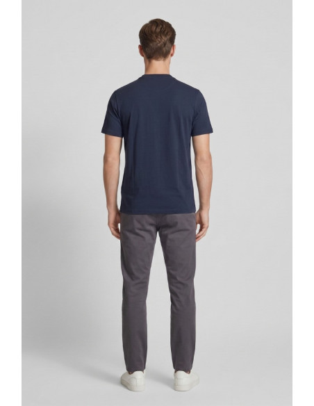 Blauer t-shirt in cotone Chamberlain 26SBLUH02286-007480 [9a38a6ef]