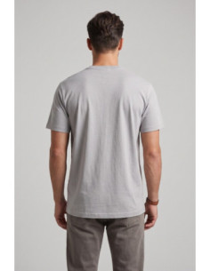 Blauer t-shirt in cotone Chamberlain 26SBLUH02286-007480 [ab8fe155] 2