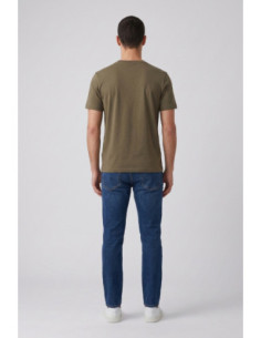 Blauer t-shirt in cotone Chamberlain 26SBLUH02286-007480 [b9663701] 2