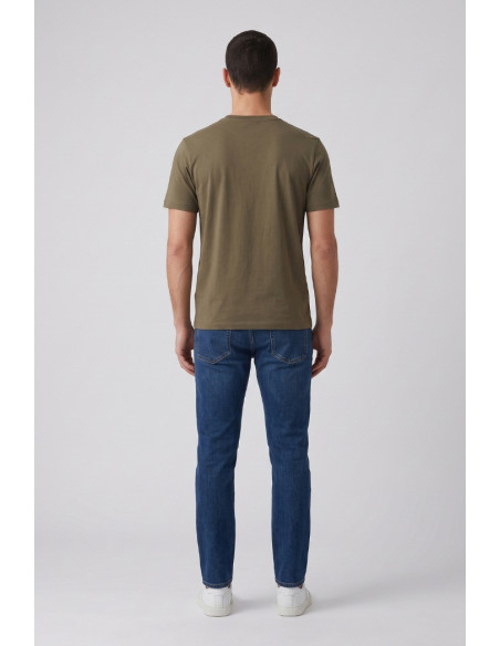 Blauer t-shirt in cotone Chamberlain 26SBLUH02286-007480 [6040740c]