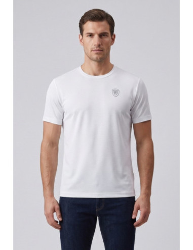 Blauer t-shirt in tessuto tecnico Jasons 26SBLUH02541-007608 [3835ff88]