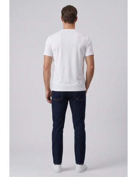 Blauer t-shirt in tessuto tecnico Jasons 26SBLUH02541-007608 [e113bc85]