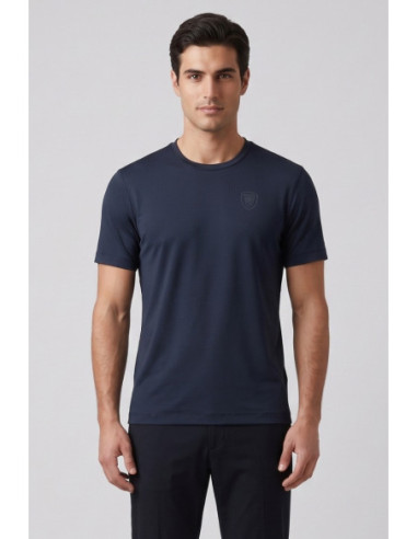 Blauer t-shirt in tessuto tecnico Jasons 26SBLUH02541-007608 [a32b458e]