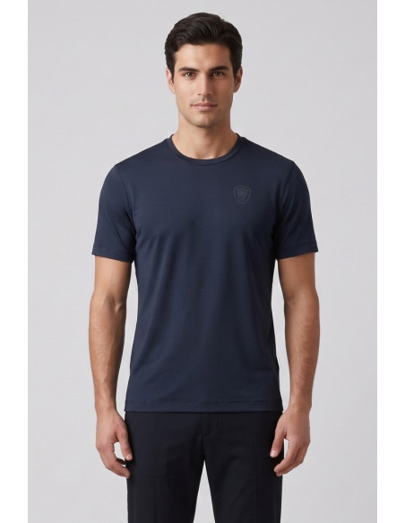 Blauer t-shirt in tessuto tecnico Jasons 26SBLUH02541-007608 [a32b458e]