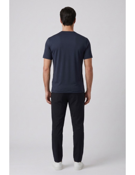 Blauer t-shirt in tessuto tecnico Jasons 26SBLUH02541-007608 [7a0d0683]