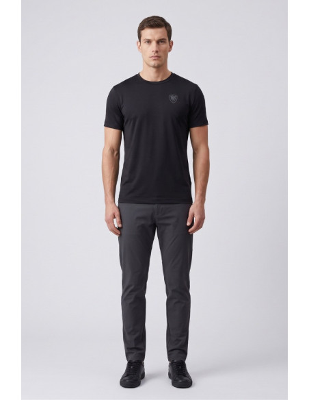 Blauer t-shirt in tessuto tecnico Jasons 26SBLUH02541-007608 [7d0cc50d]