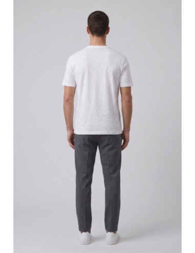 Blauer t-shirt fiammata con taschino Edge 26SBLUH02315-005695 [991e949e]