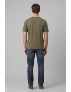 Blauer t-shirt fiammata con taschino Edge 26SBLUH02315-005695 [215ebf76] 2