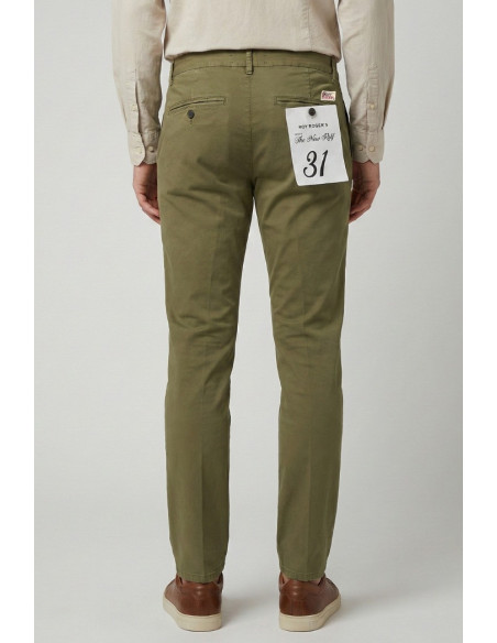Roy Roger's pantalone chino New Rolf RRU013C9250112 [f20074af]