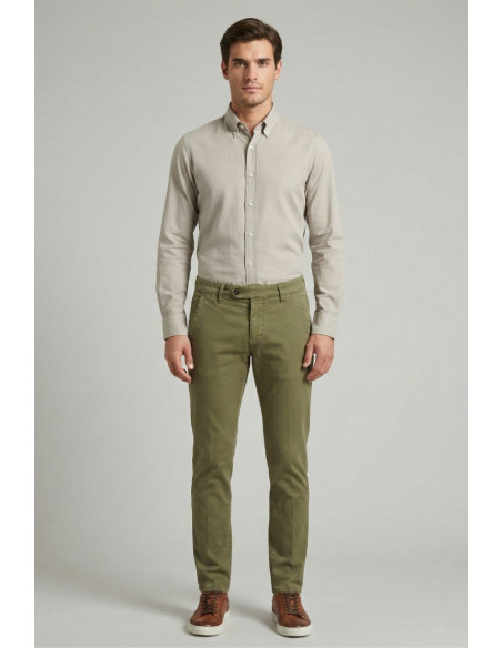 Roy Roger's pantalone chino New Rolf RRU013C9250112 [451db5ab]
