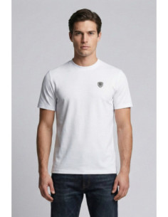 Blauer t-shirt scudo cangiante Jan 26SBLUH02065-006526 [ced6ecaa]