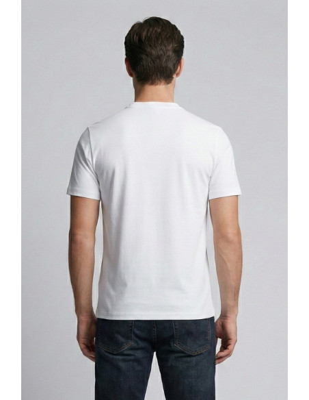 Blauer t-shirt scudo cangiante Jan 26SBLUH02065-006526 [17f0afa7]