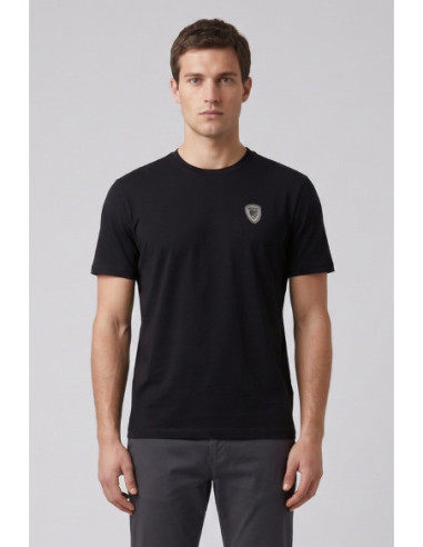 Blauer t-shirt scudo cangiante Jan 26SBLUH02065-006526 [e5d45426]