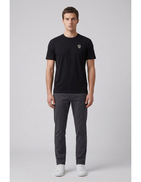 Blauer t-shirt scudo cangiante Jan 26SBLUH02065-006526 [8befd62f]