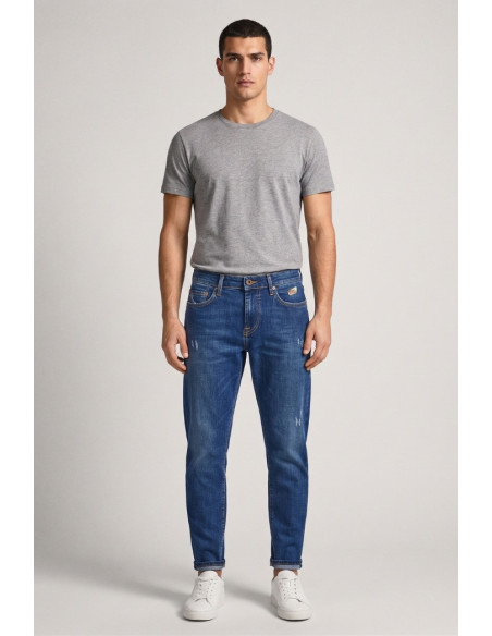 Roy Roger's jeans in denim di cotone Dapper Kendrick RRU108D0213120 [7de0031a]