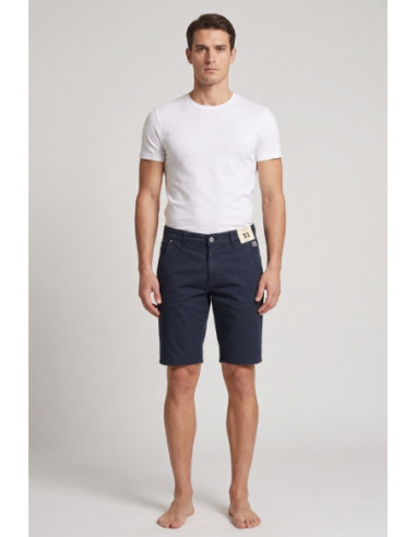 Roy Roger's bermuda in gabardina di cotone stretch Elias RRU047P3370112 [6d61a2c3]