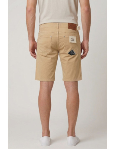 Roy Roger's bermuda in gabardina di cotone stretch Elias RRU047P3370112 [c4049bea]