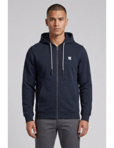 Urban Ring felpa full zip con cappuccio in misto cotone UR812001 [0f5c268a]