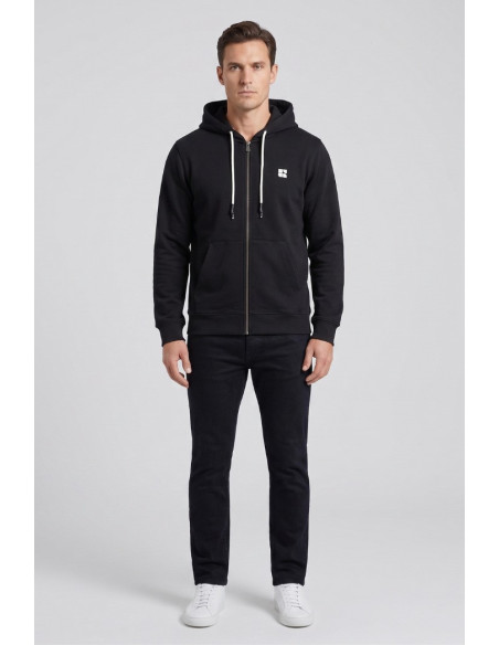 Urban Ring felpa full zip con cappuccio in misto cotone UR812001 [d17ba609]