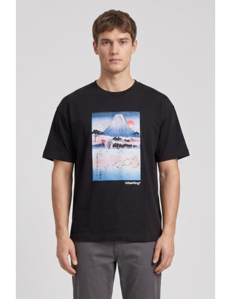 Urban Ring t-shirt in jersey di cotone UR811027 [6a34ae71]