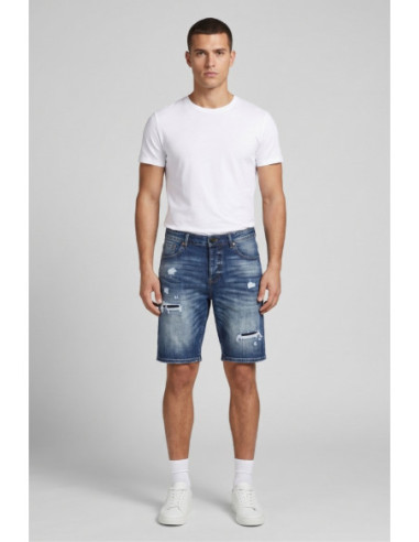 Drop Season 2 bermuda in denim con rotture SS26D25 [9c920463]
