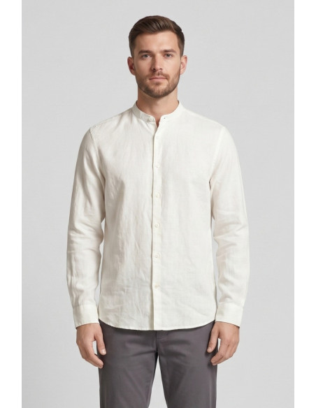 Urban Ring camicia coreana in misto lino UR813023 [81b59ca8]