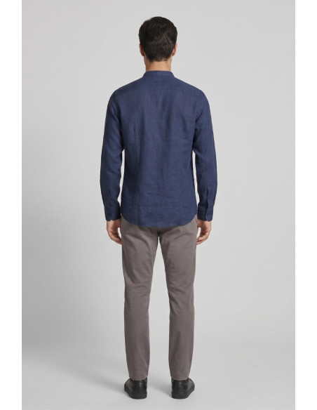 Urban Ring camicia coreana in misto lino UR813023 [c38d65a3]