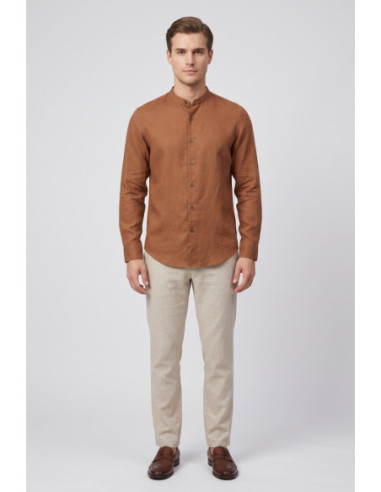 Urban Ring camicia coreana in misto lino UR813023 [866f59cb]